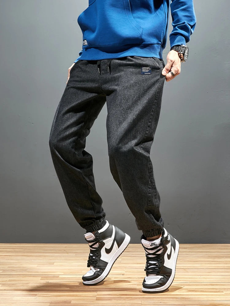 Calças de ganga Jogger elegantes