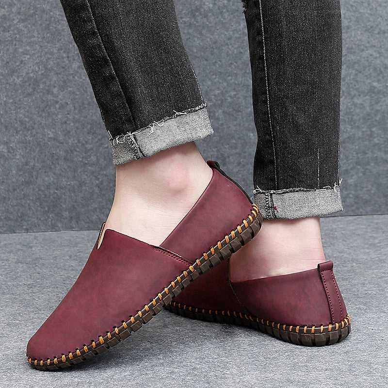Mocassins em pele Ibiza