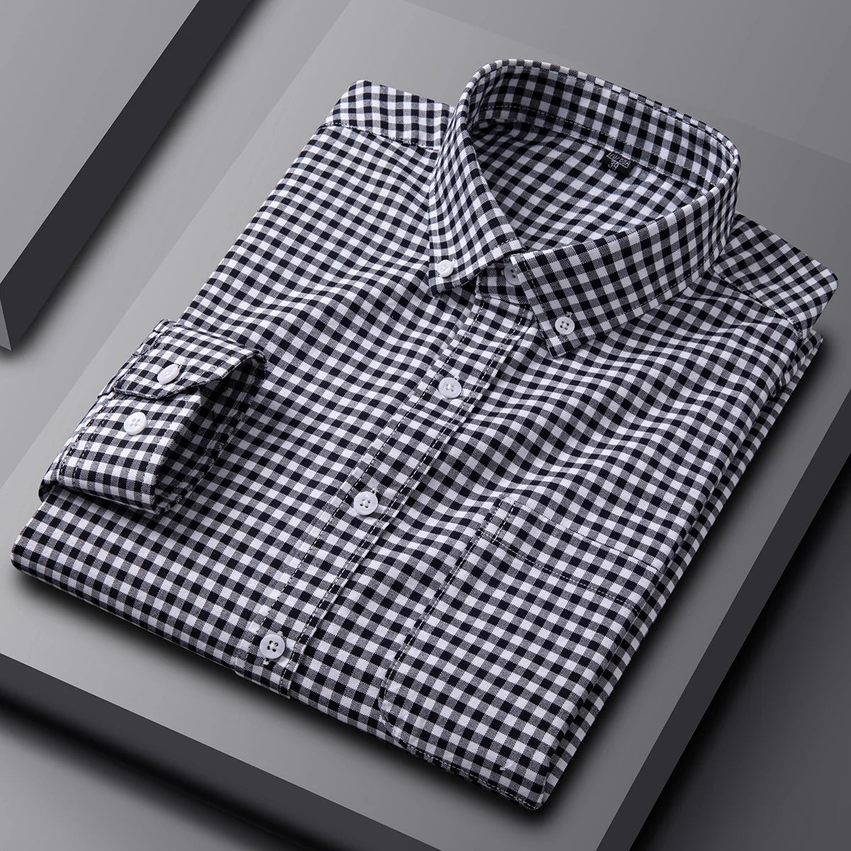 Camisa de algodão elegante