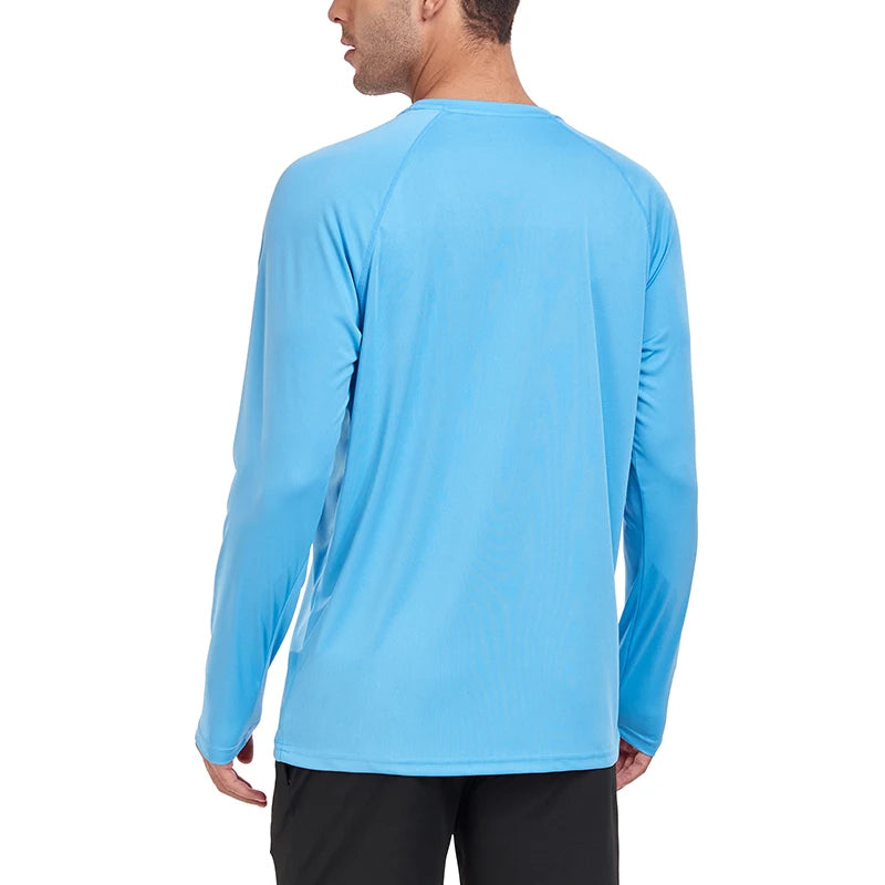 Camisa de manga comprida com proteção solar UV