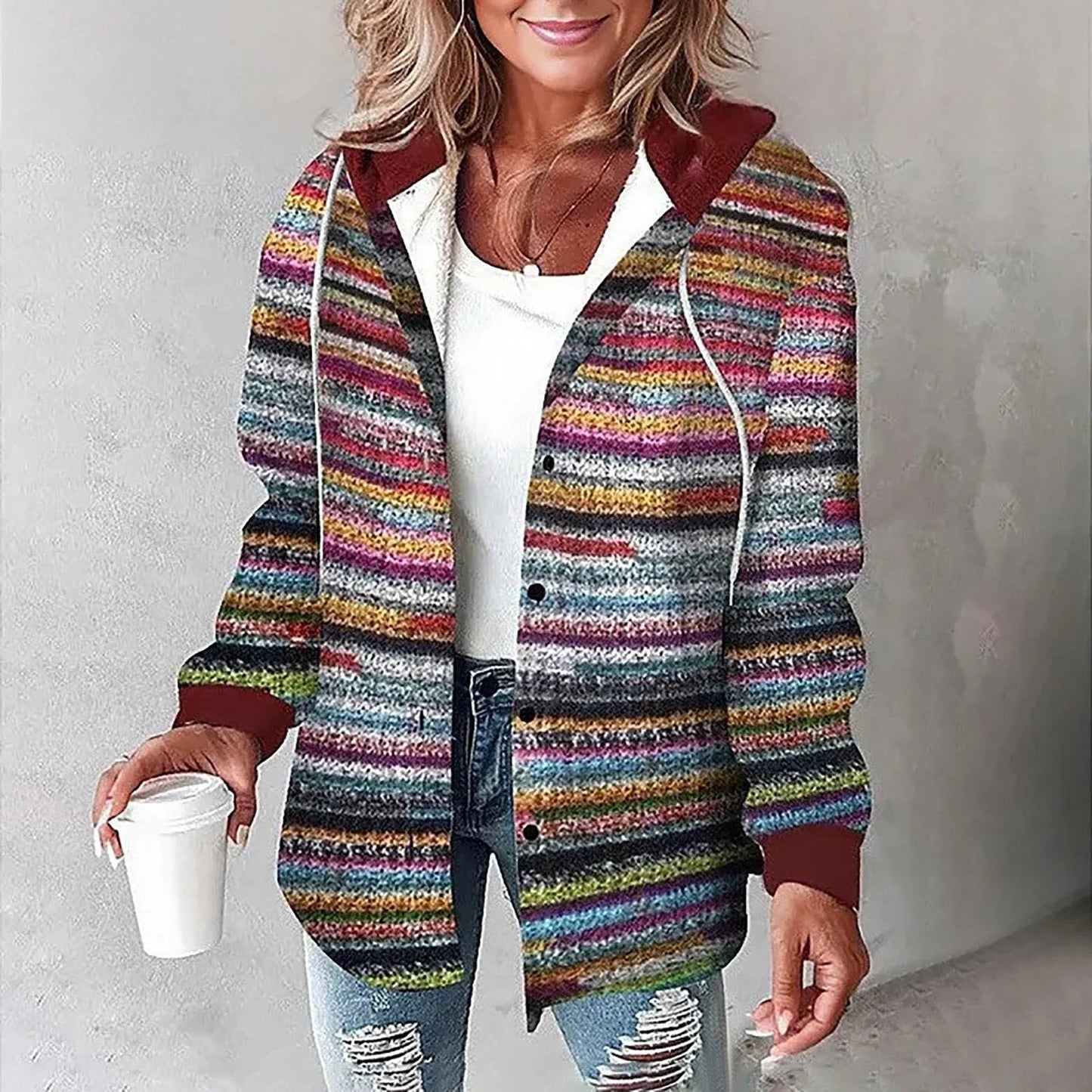 Casaco de mulher com estilo