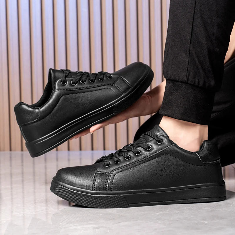 Sapatos de couro casuais