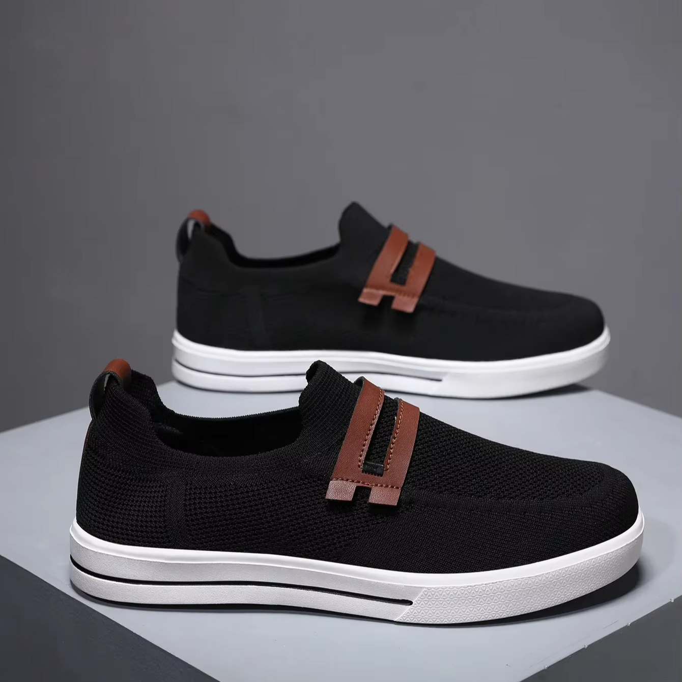 Sapatos de malha de ar