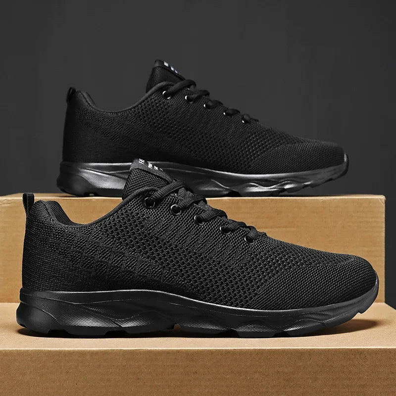 Sapatos de homem respiráveis