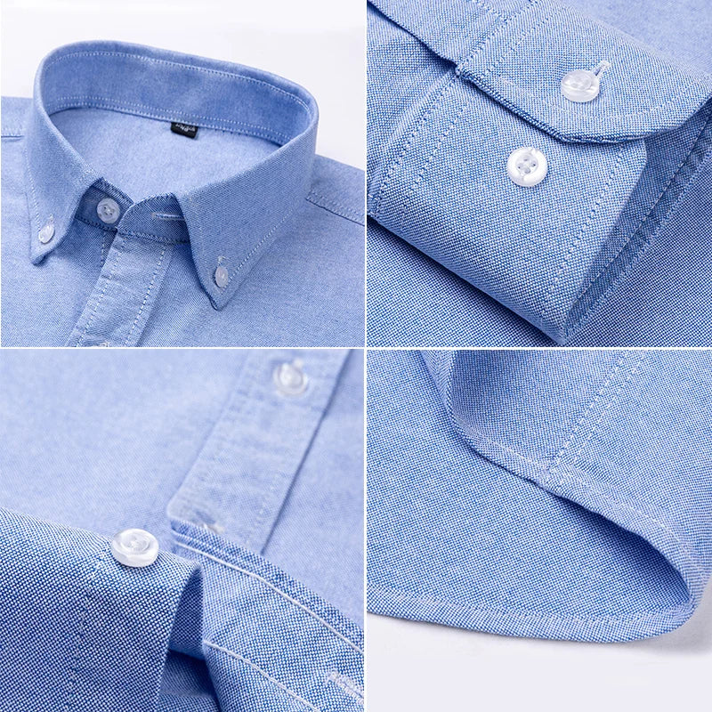Camisa de algodão elegante