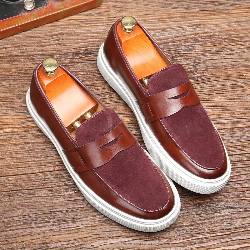 Mocassins em pele Naples