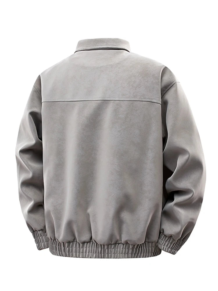 Casaco retro com forro polar