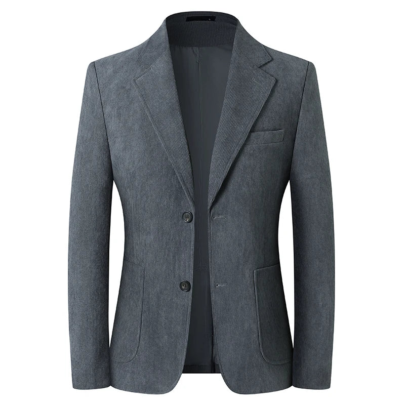 Blazer de bombazina elegante