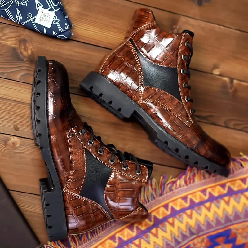 Botas de couro Grayson