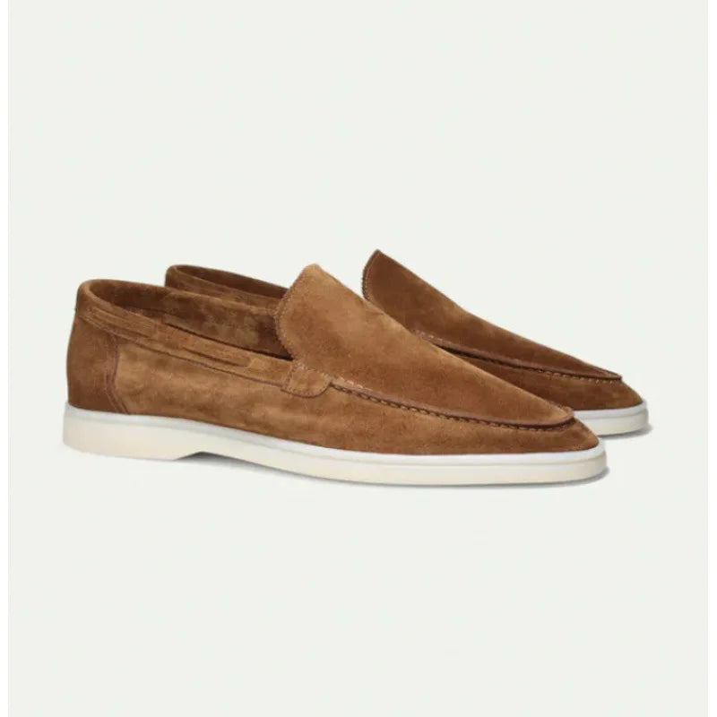 Mocassins de camurça premium