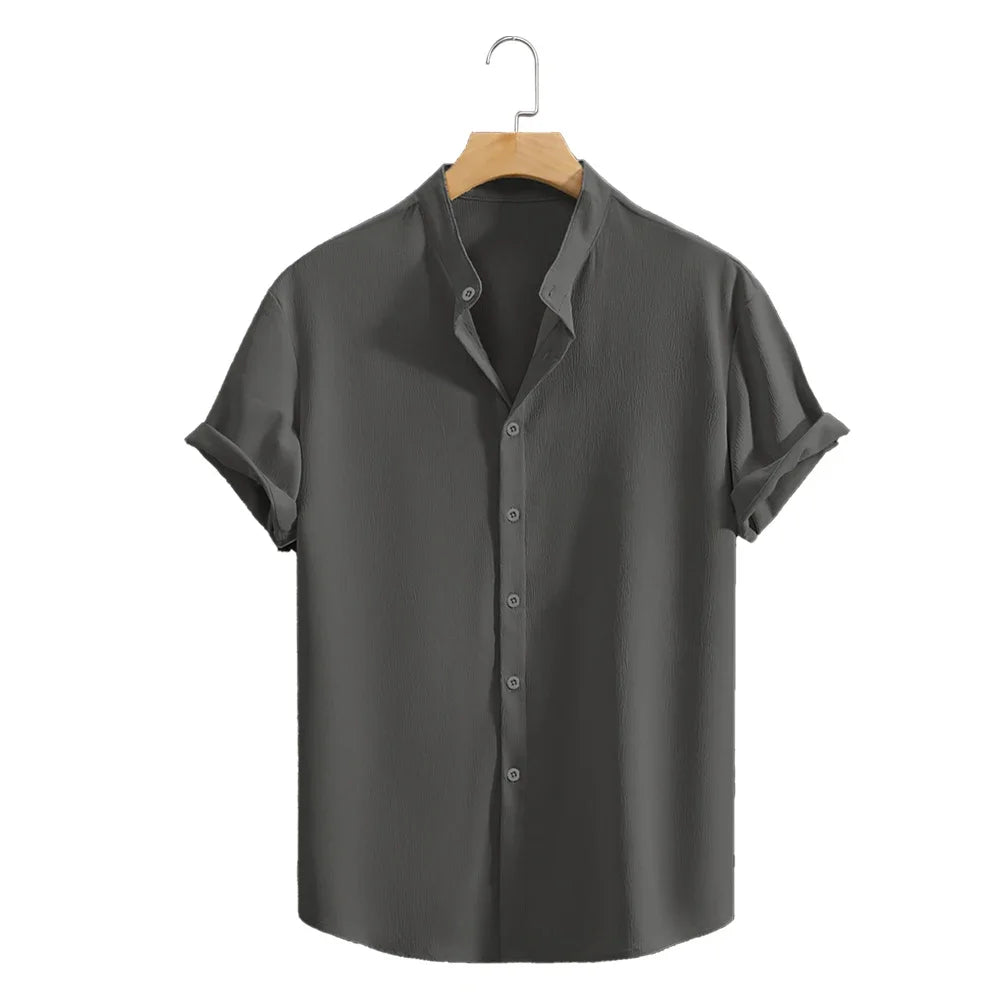 Camisa de verão de manga curta