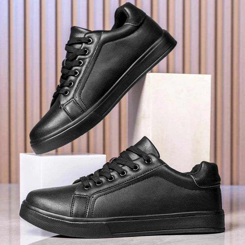 Sapatos de couro casuais