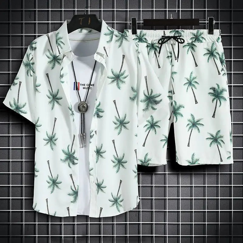 Conjunto floral de verão