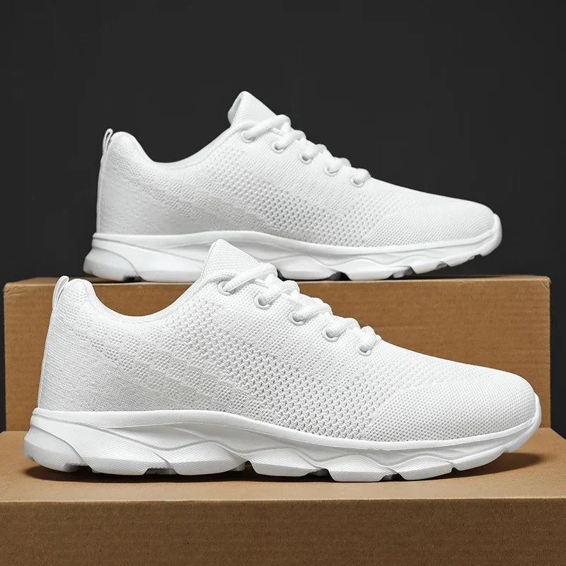 Sapatos de homem respiráveis