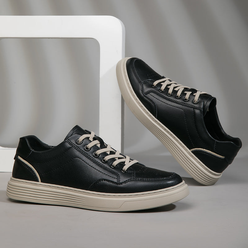 Sapatos de couro elegantes