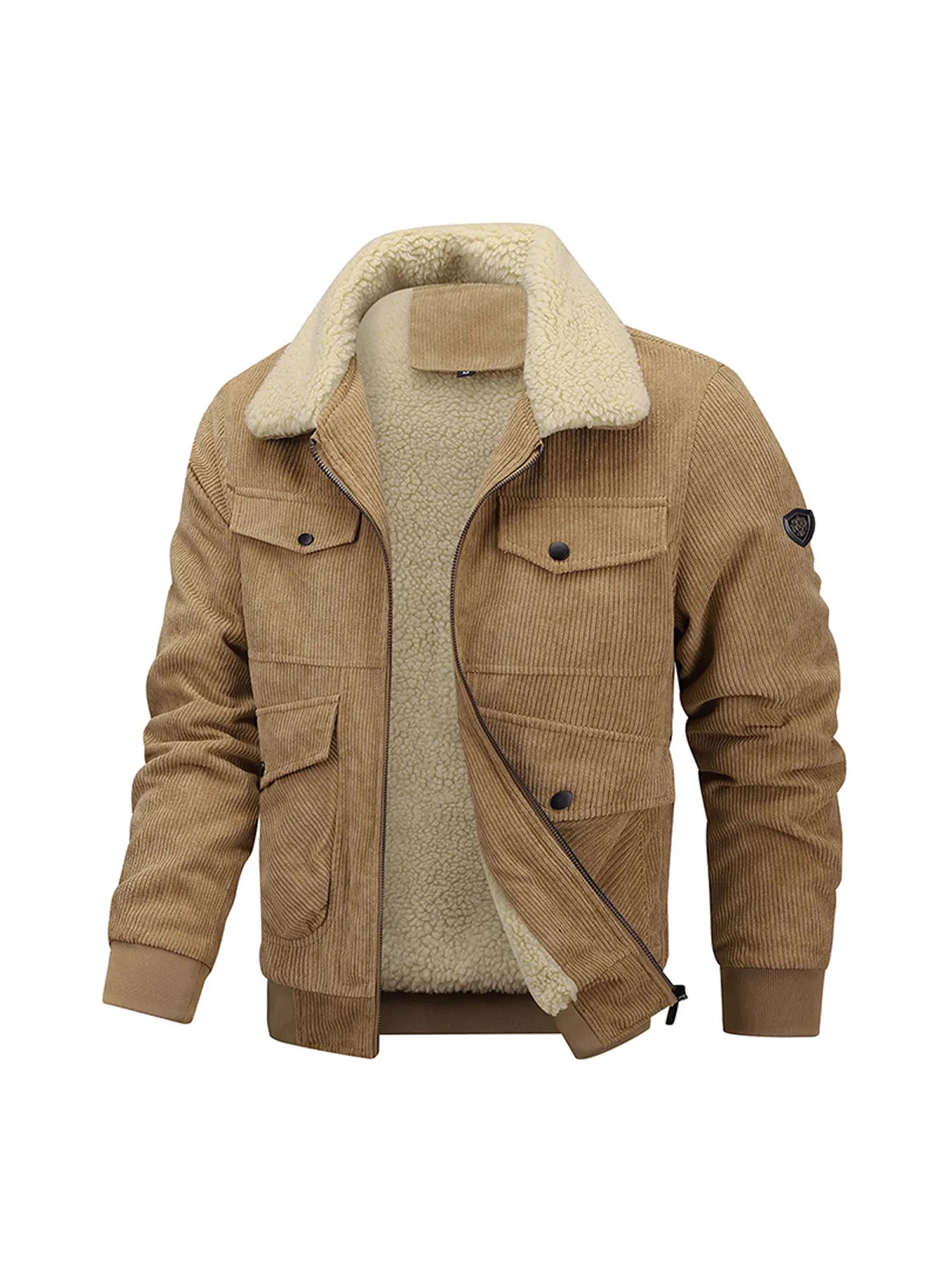 Casaco de bombazina elegante