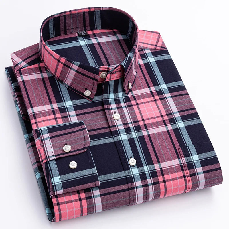 Camisa xadrez clássica
