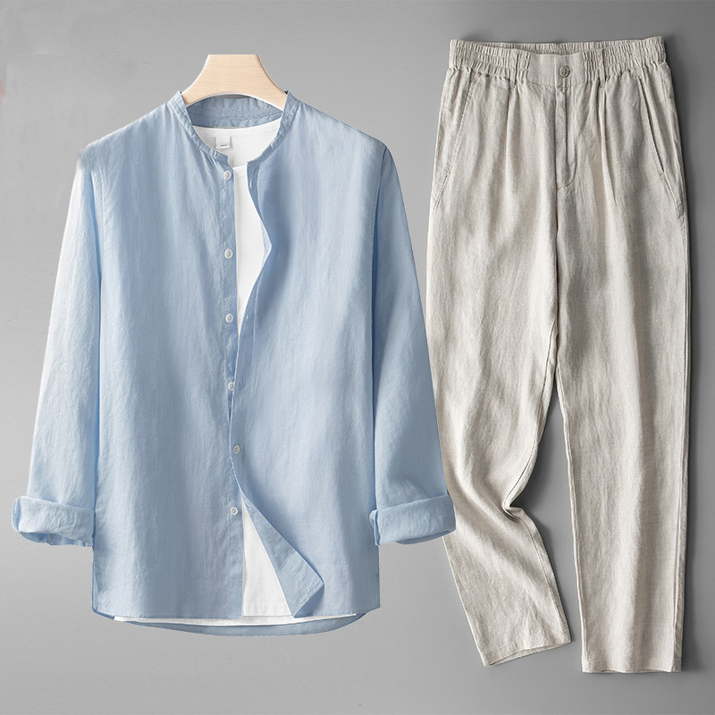 Conjunto de linho Leonardo