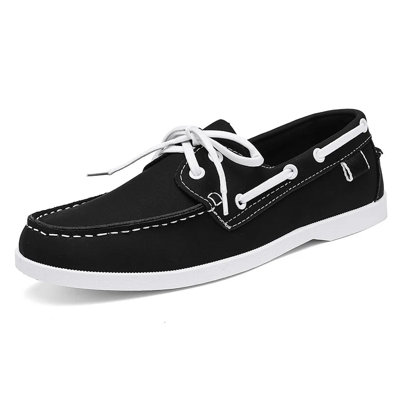 Mocassins de couro para negócios
