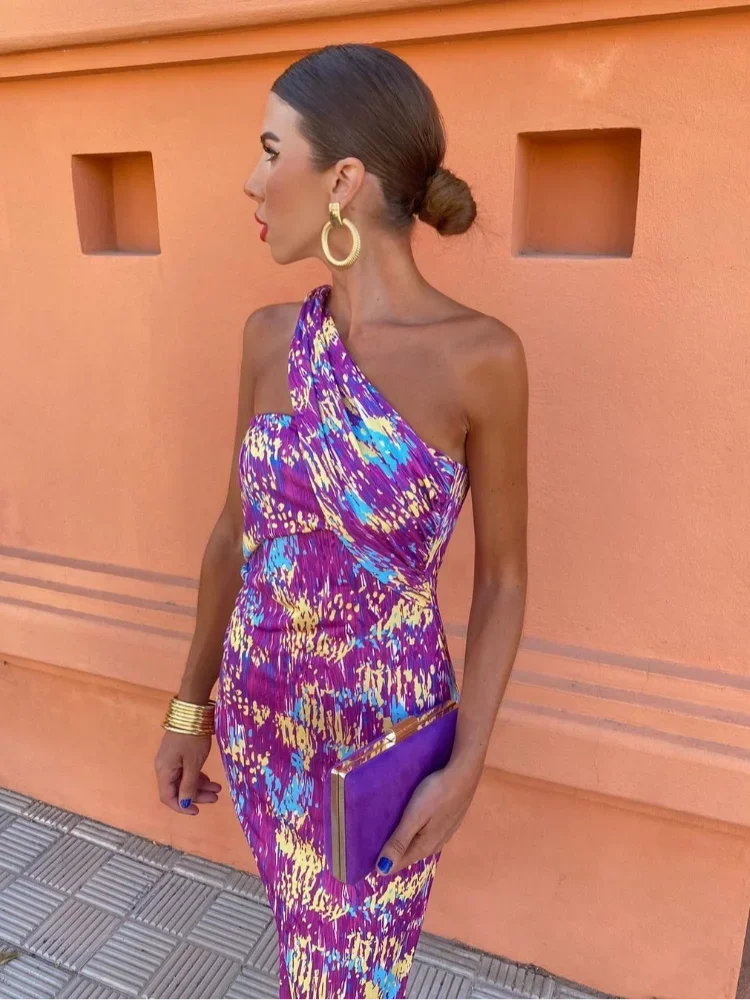 Celeste - Vestido midi elegante