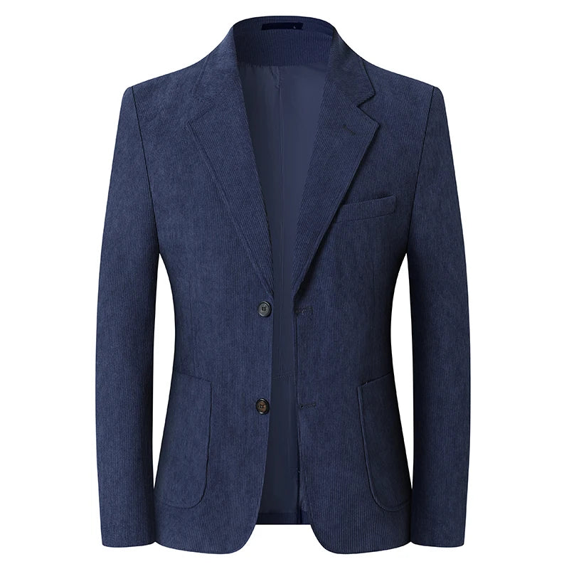 Blazer de bombazina elegante