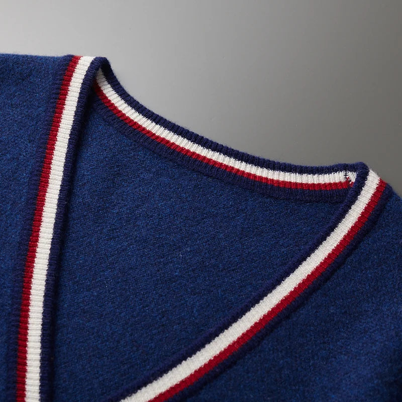 Casaco de lã merino