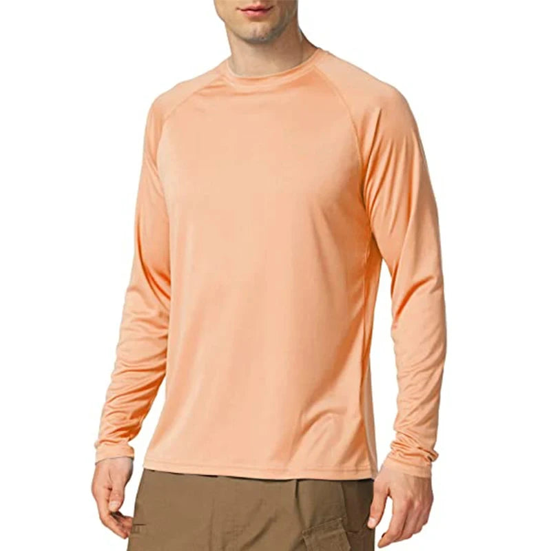 Camisa de manga comprida com proteção solar UV