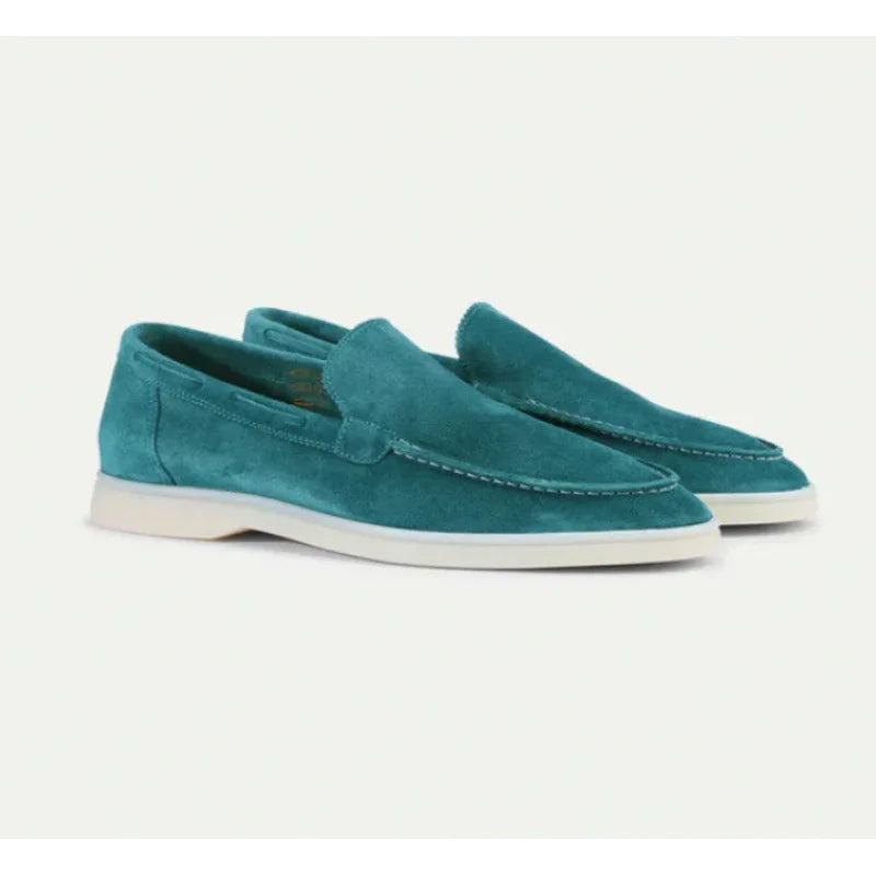 Mocassins de camurça premium