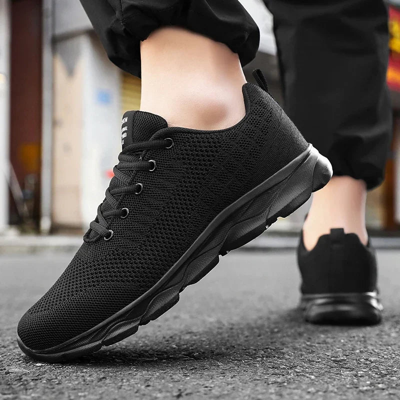 Sapatos de homem respiráveis