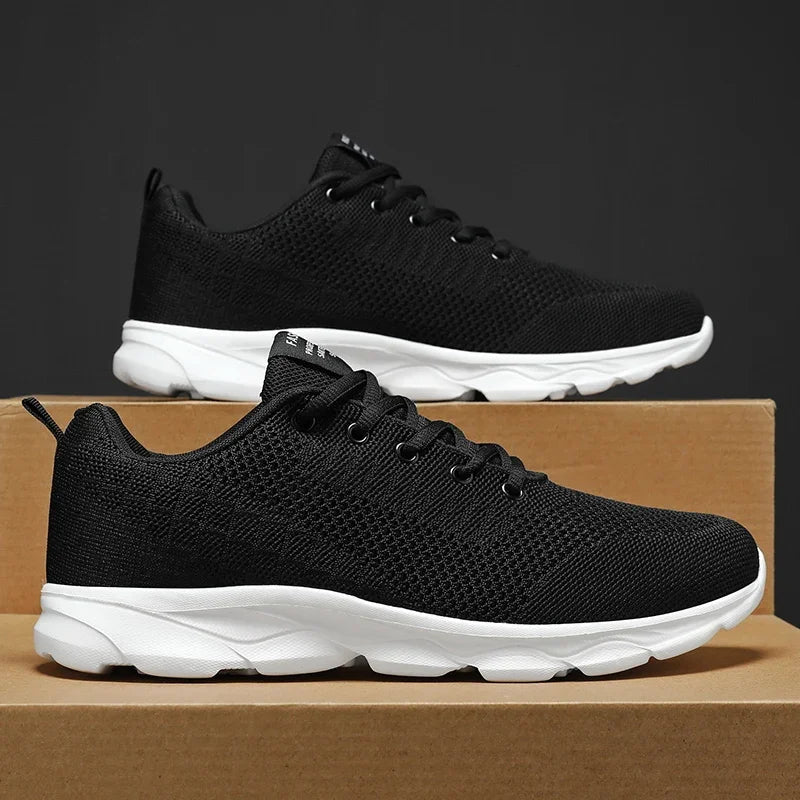 Sapatos de homem respiráveis