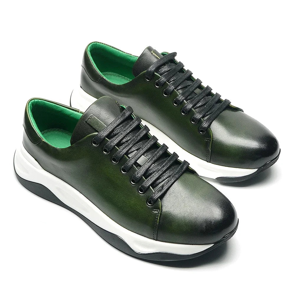 Sapatos de couro bovino de alta qualidade