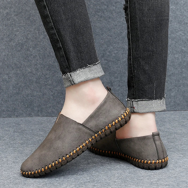 Mocassins em pele Ibiza