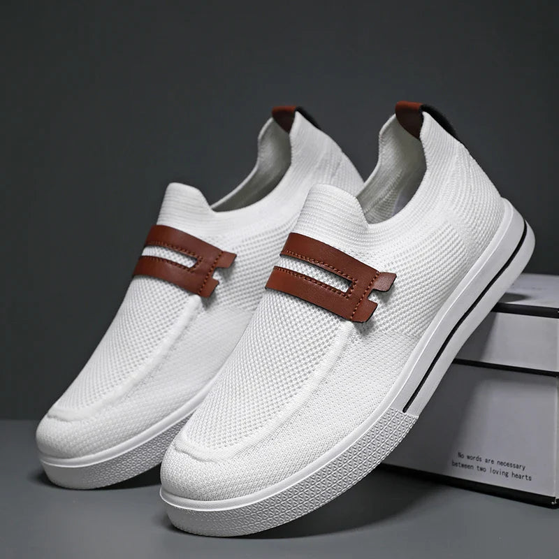 Sapatos de malha de ar