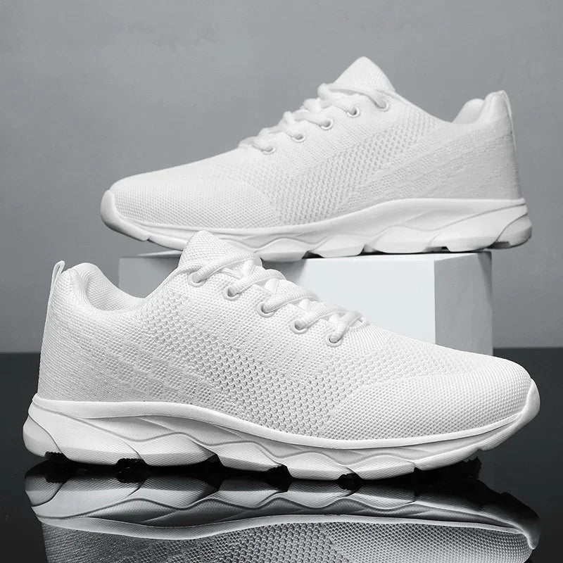 Sapatos de homem respiráveis