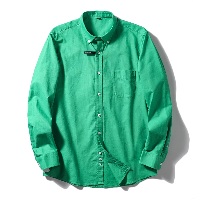 Camisa de algodão para homem