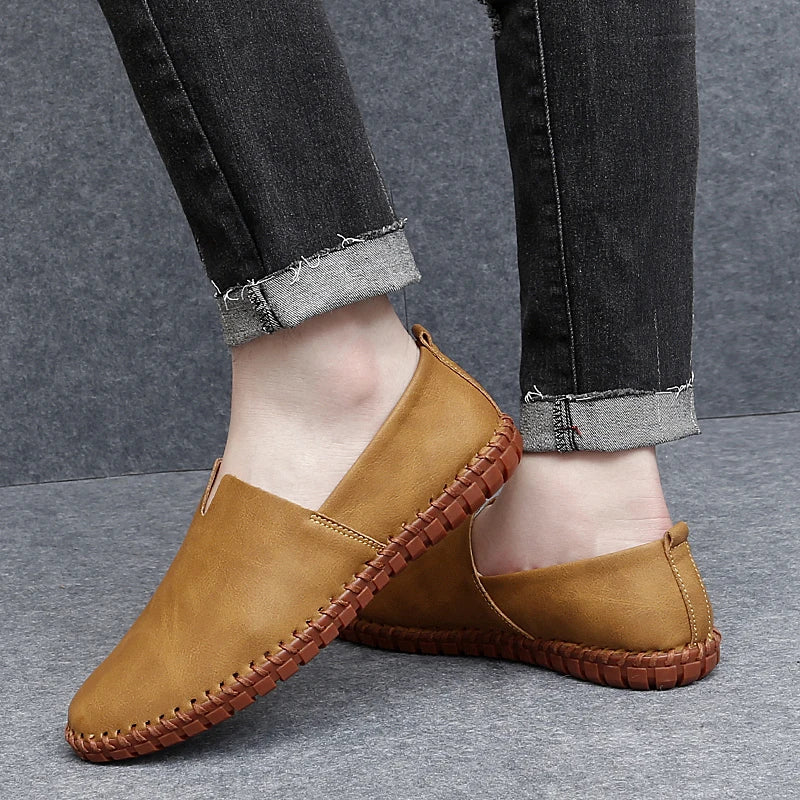 Mocassins em pele Ibiza