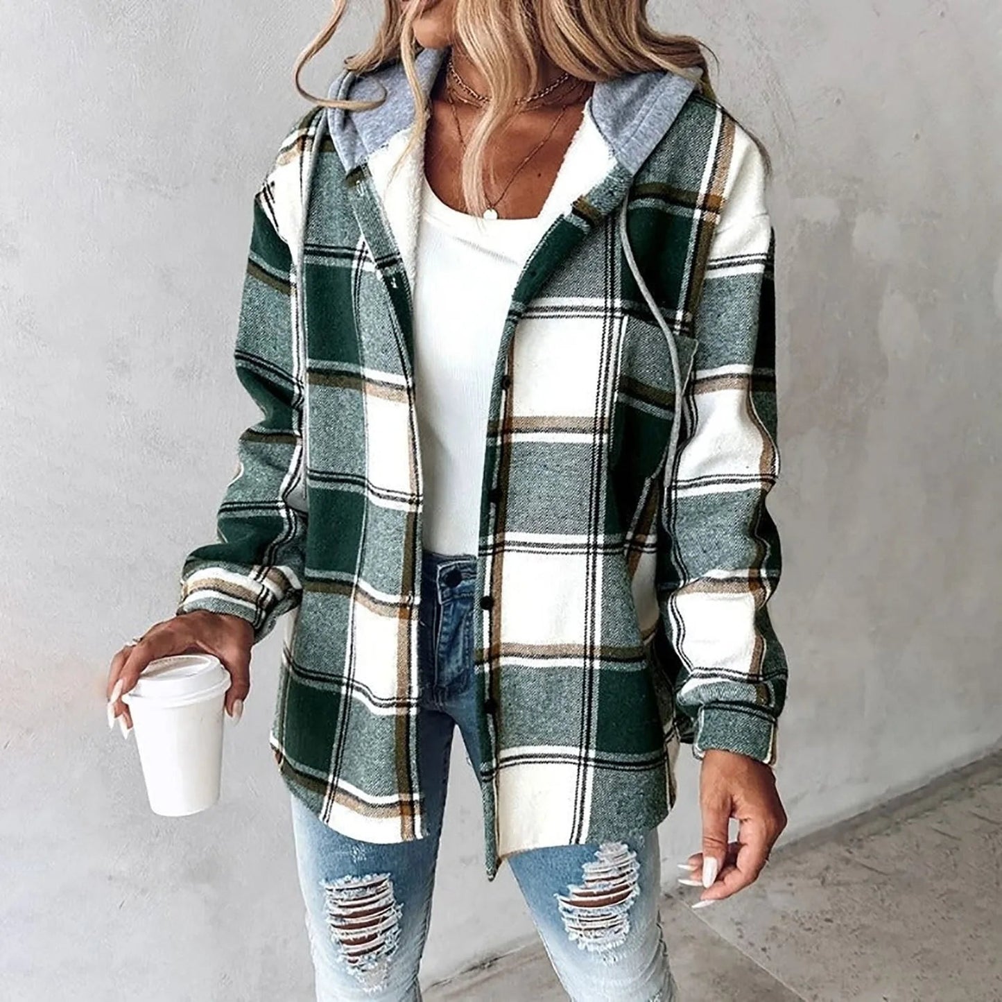 Casaco de mulher com estilo