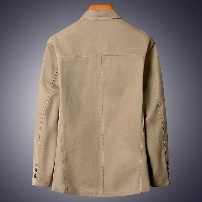 Blazer de algodão elegante