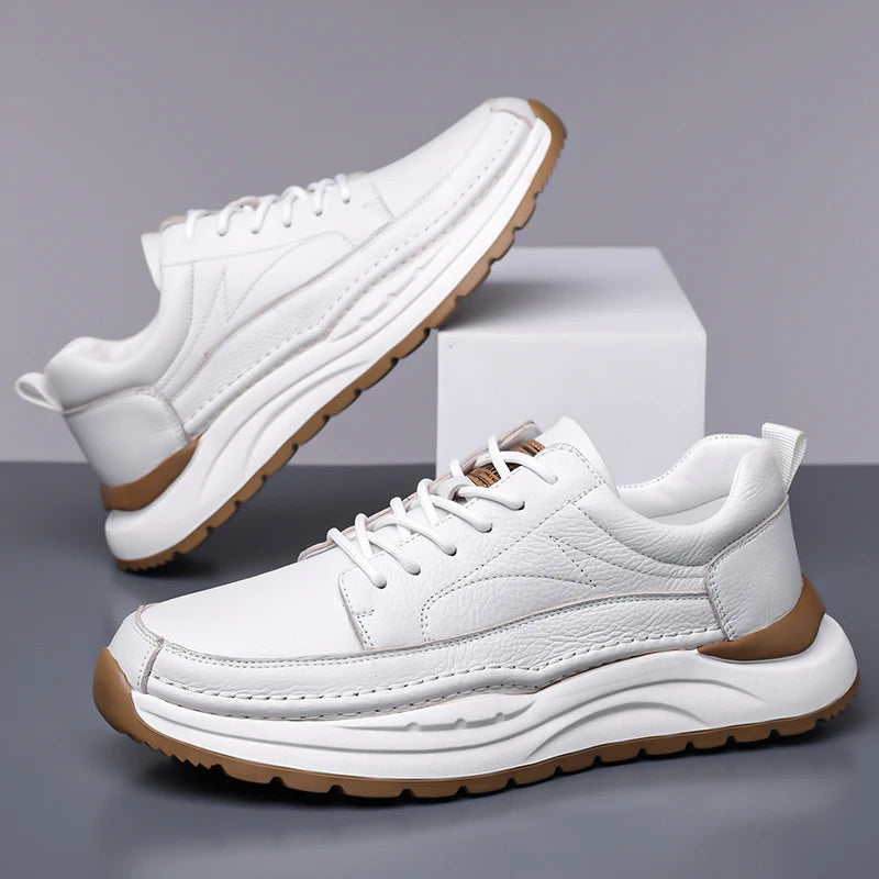 Sapatos de couro clássicos para homem