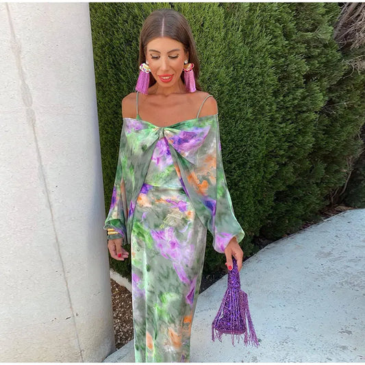 Anastasia - Vestido Maxi com estilo