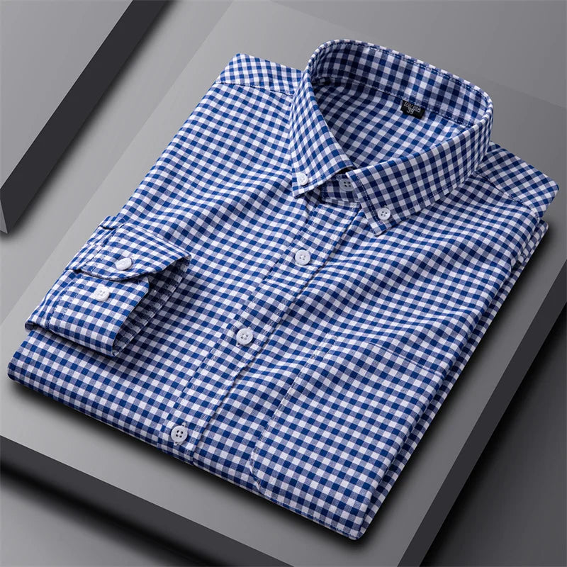 Camisa Oxford chique para homem