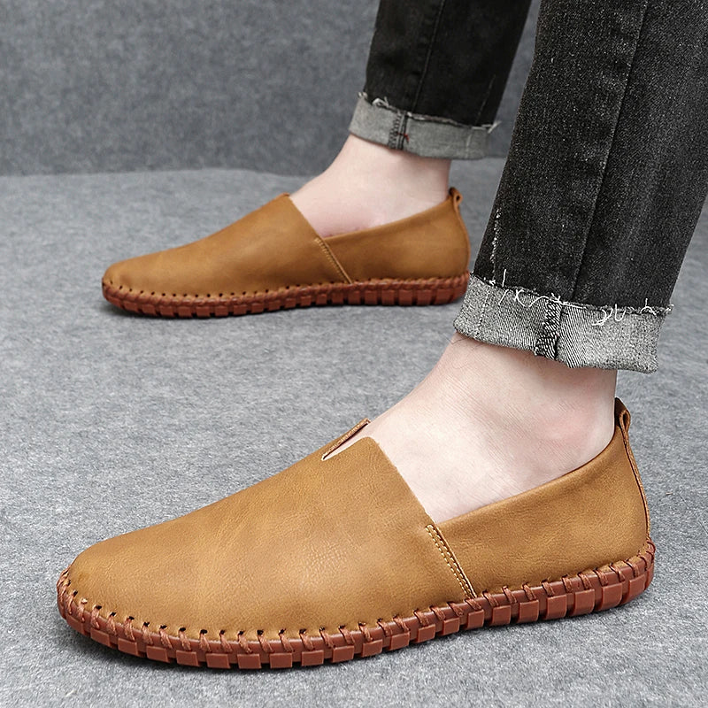 Mocassins em pele Ibiza