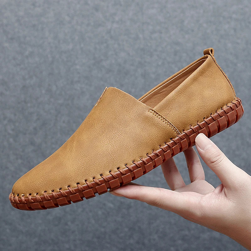 Mocassins em pele Ibiza