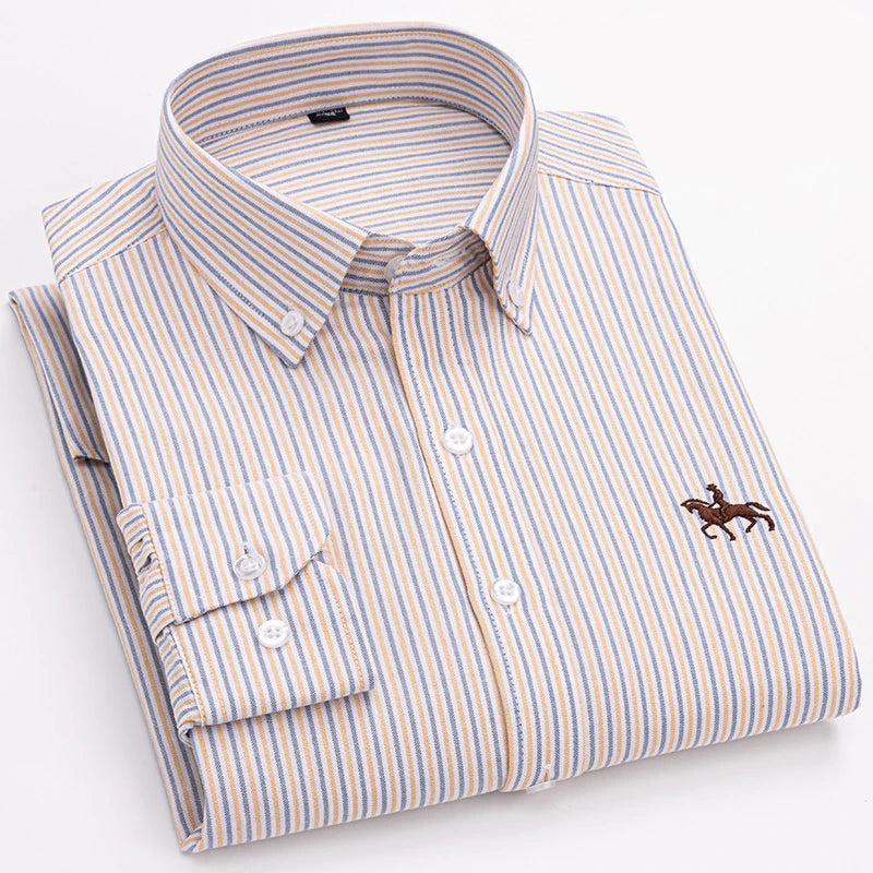Camisa de algodão elegante