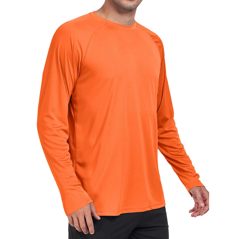 Camisa de manga comprida com proteção solar UV