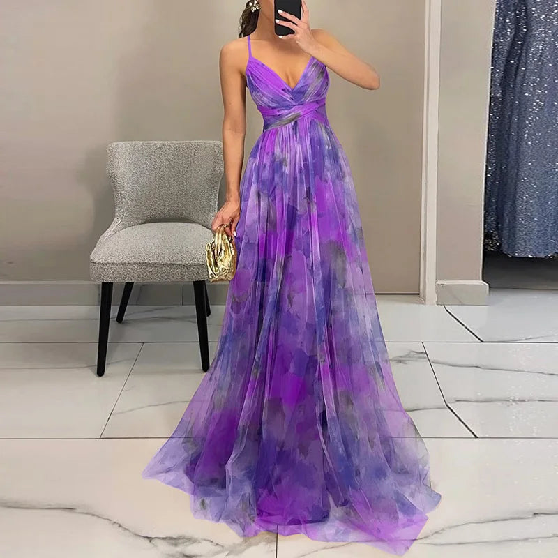 Vestido comprido elegante