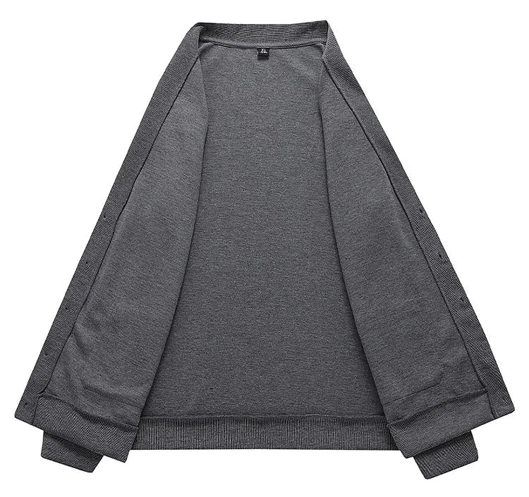 Casaco elegante com decote em V