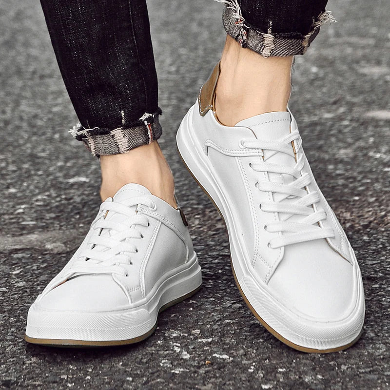 Sapatos de couro de alta qualidade