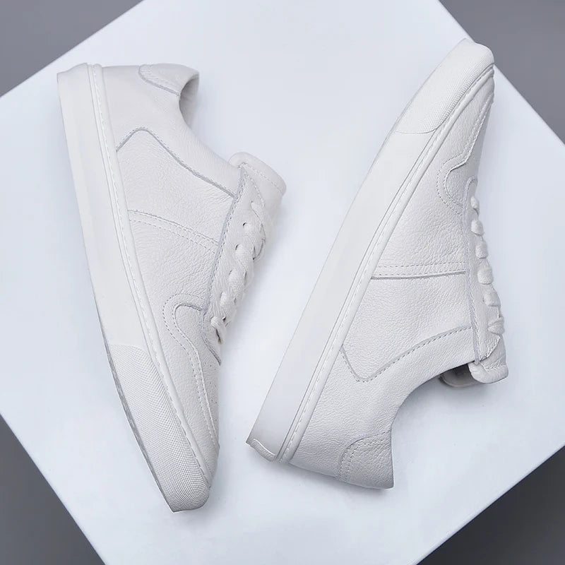 Sapatos de couro elegantes