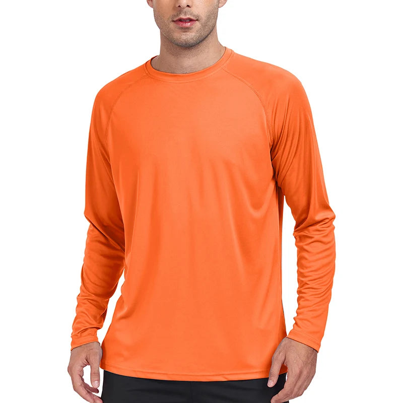 Camisa de manga comprida com proteção solar UV